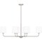 Quoizel Gallagher Linear Chandelier 6 Lights Brushed Nicke GGR642BN - alternate 6